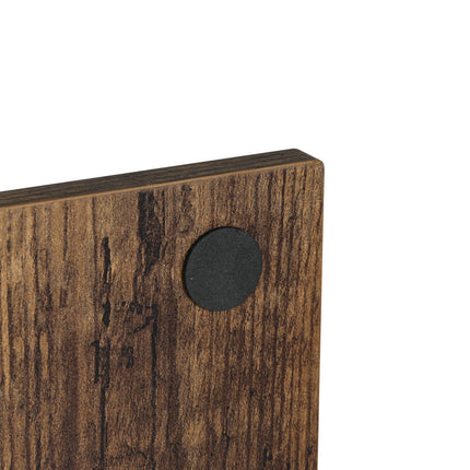 Artiss Bedside Table Shelves Side End Table Storage Nightstand Rust Oak UMENI.