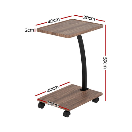 Artiss Coffee Table C Shaped.