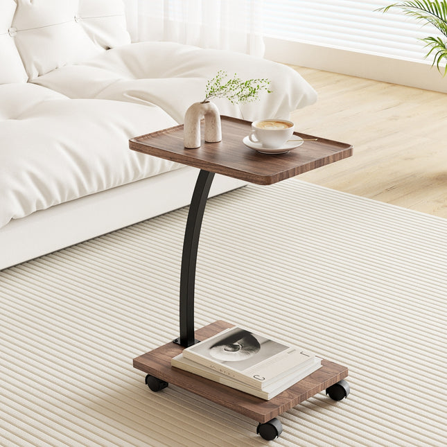 Artiss Coffee Table C Shaped.