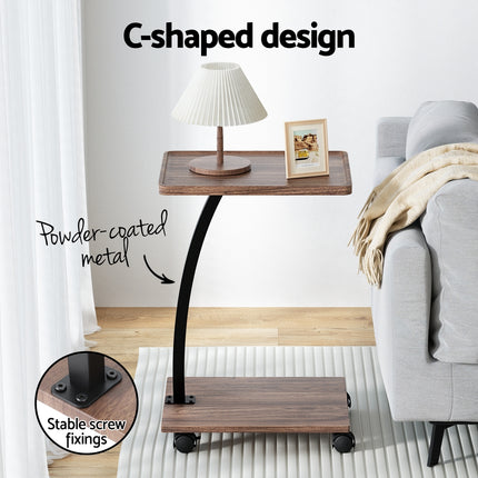 Artiss Coffee Table C Shaped.