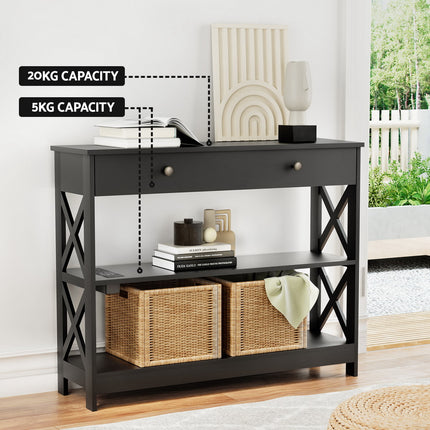Artiss Console Table 3-tier USB Outlets.