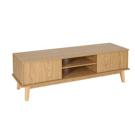 Artiss TV Cabinet Entertainment Unit Stand Storage Shelves TV Unit 140CM.