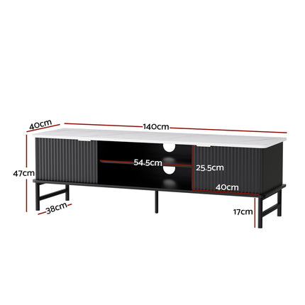 Artiss TV Cabinet Entertainment Unit Stand Storage 140CM.
