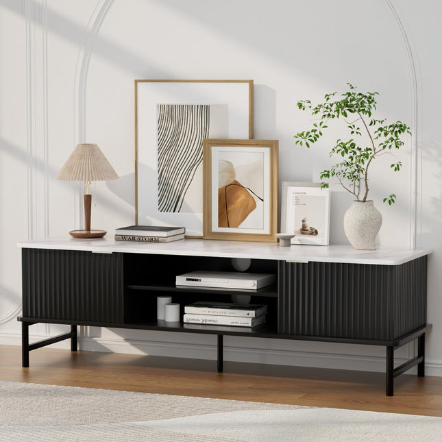 Artiss TV Cabinet Entertainment Unit Stand Storage 140CM.