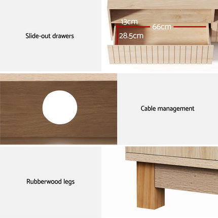 Artiss TV Cabinet Entertainment Unit Stand 150CM.