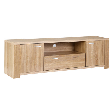 Artiss 180cm TV Unit Entertainment Unit Storage Drawer Cabinet Pine.