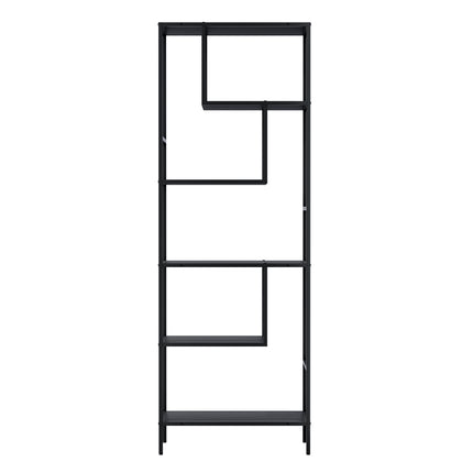 Artiss Bookshelf 5 Tiers RHYS Black.
