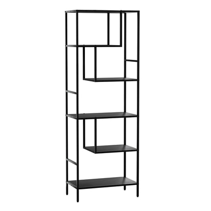 Artiss Bookshelf 5 Tiers RHYS Black.