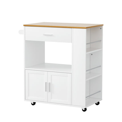 Artiss Kitchen Island Trolley Rolling Serving Cart.
