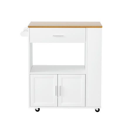 Artiss Kitchen Island Trolley Rolling Serving Cart.