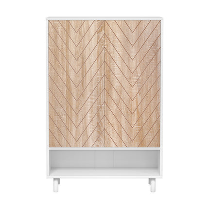 Artiss Shoe Rack Cabinet 24 Pairs 6-tier White.