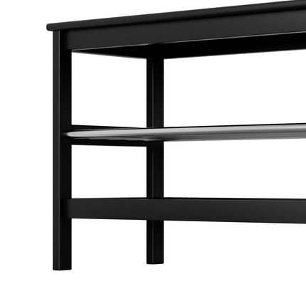 Artiss Shoe Rack Cabinet Bamboo Bench 10 Paris White.