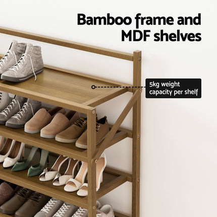 Artiss Shoe Rack 6-tier 18 Pairs Foldable.