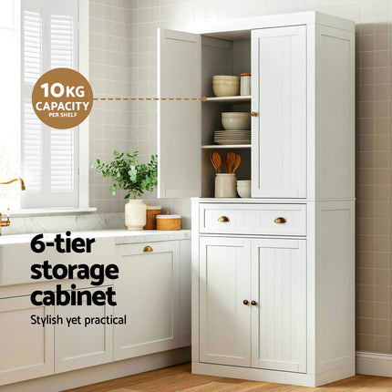 Artiss Buffet Sideboard Cupboard Cabinet White.
