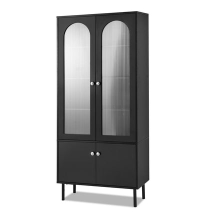 Artiss Buffet Sideboard Cupboard Cabinet Black.