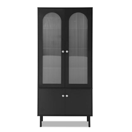 Artiss Buffet Sideboard Cupboard Cabinet Black.