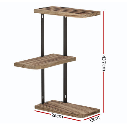 Artiss Floating Wall Shelf 3-Tier.