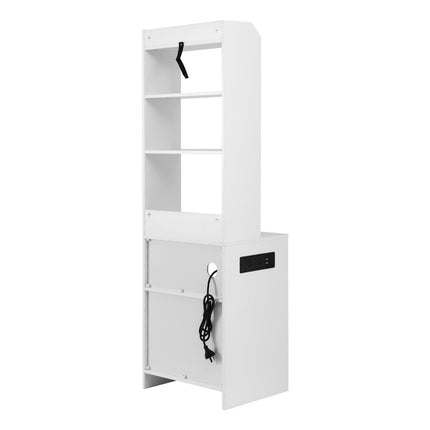 Artiss Bedside Table Nightstand Charging Station.