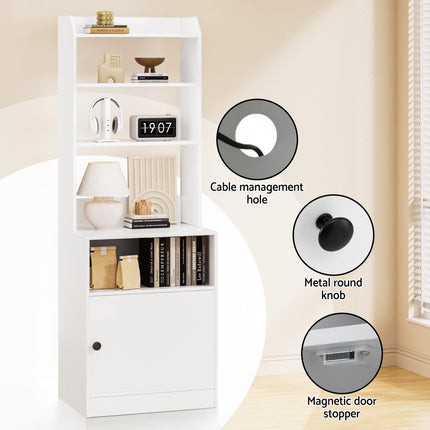 Artiss Bedside Table Nightstand Charging Station.