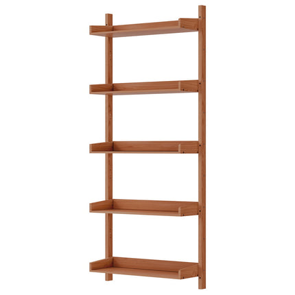 Artiss Bookshelf Floating Shelf  CAPIZ Oak.