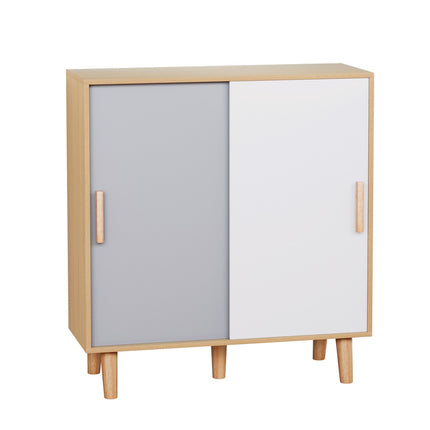 Artiss Shoe Cabinet 30 Pairs Sliding Doors.