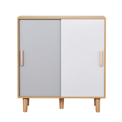 Artiss Shoe Cabinet 30 Pairs Sliding Doors.