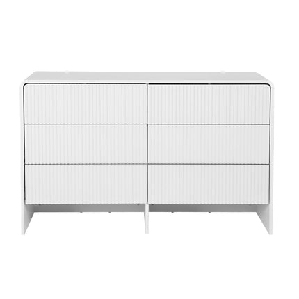 Artiss 6 Chest of Drawers Dresser Cabinet Beige.