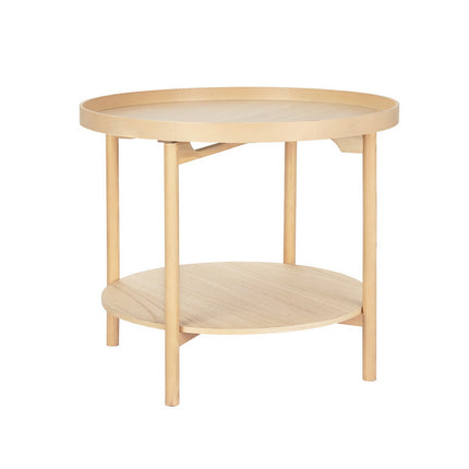 Artiss Coffee Table Side Table Round 70CM.