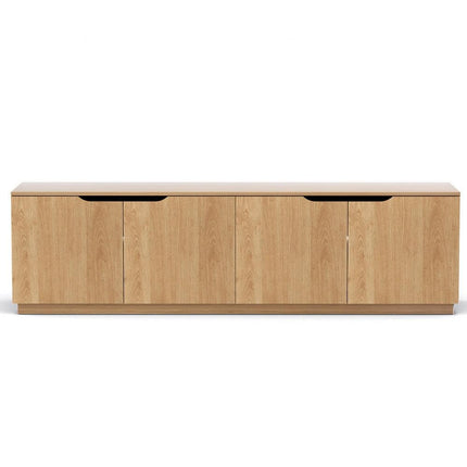 Artiss Storage Ottoman Blanket Box 140cm Fluted Black.