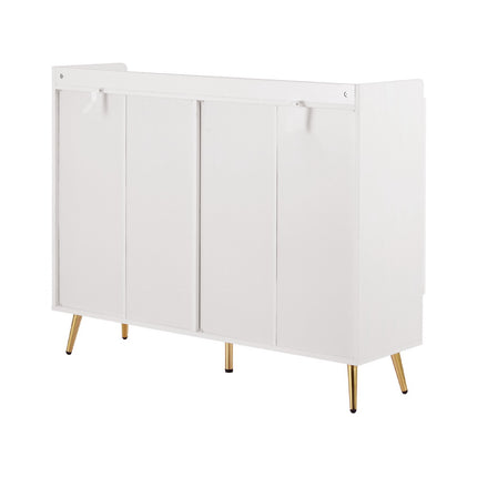 Artiss Shoe Rack Cabinet 5 Tiers 30 Pairs White.