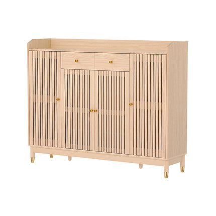Artiss Shoe Rack Cabinet with Shelves 26 Pairs Pine.