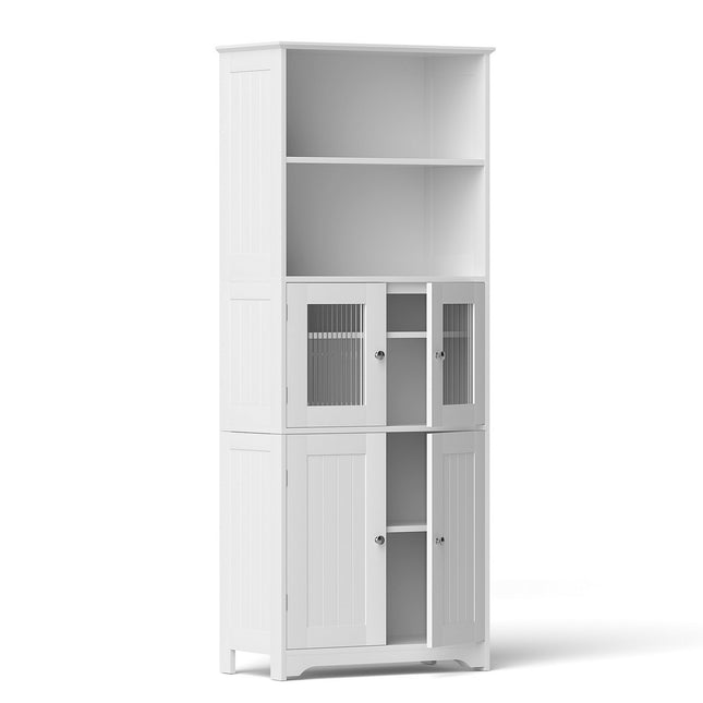 Artiss Buffet Sideboard Cabinet Pantry Kitchen Bathroom Storage Cupboard 160cm.