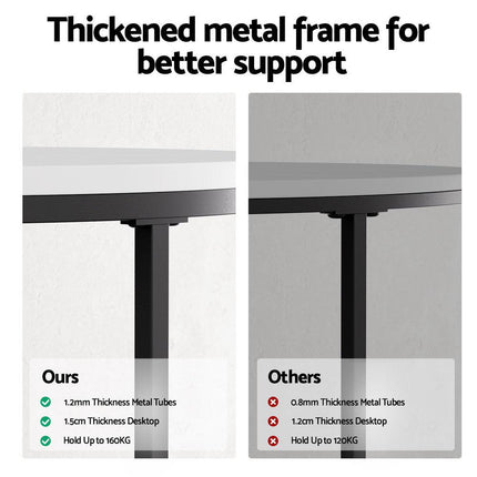 Artiss Nesting Coffee Table Set of 2 Marble Effect.