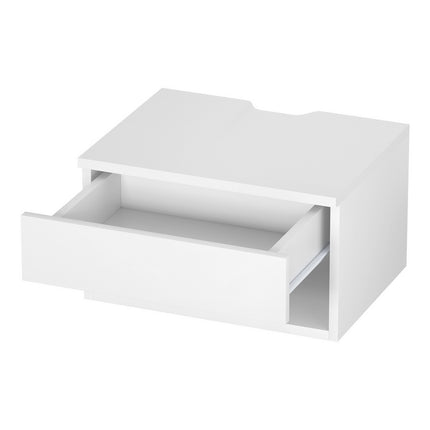 Artiss Floating Bedside Table Nightstand Drawer White.