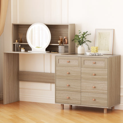 Artiss Bed Frame Bed Head Headboard King Velvet IRIS Beige.