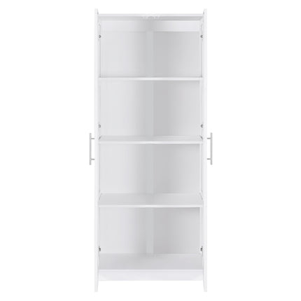 Artiss 2 Door Buffet Sideboard Cupboard Cabinet Pantry White.