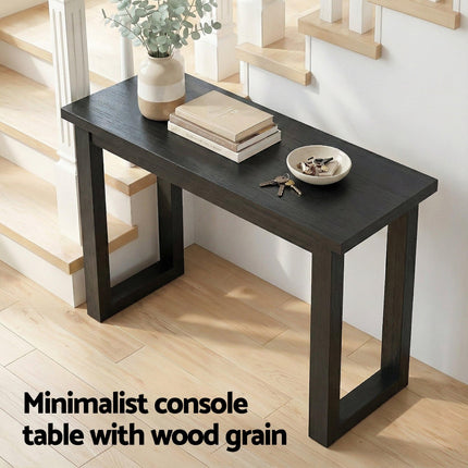 Artiss Console Table 110CM Black.