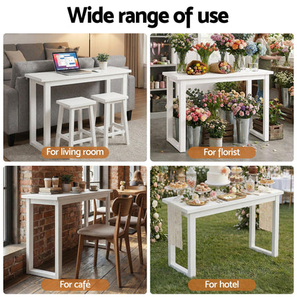 Artiss Console Table 110CM White.