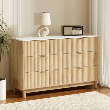 Artiss 6 Chest of Drawers Dresser Table Pine.