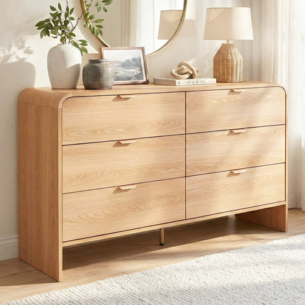Artiss 6 Chest of Drawers Dresser Cabinet Pine.