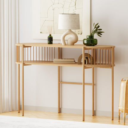 Artiss Console Table 124CM Pine.