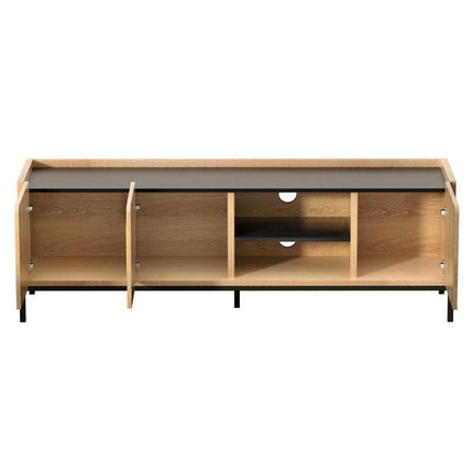 Artiss TV Unit Entertainment Unit Storage Cabinet Shelf 160cm Pine.