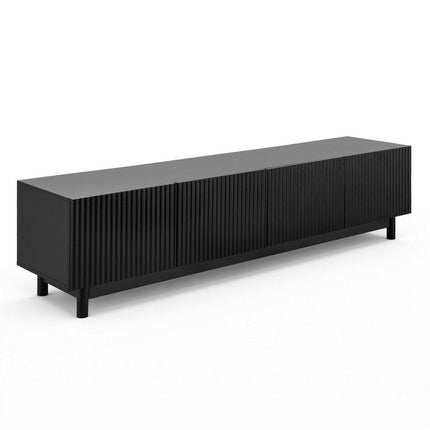Artiss TV Unit Entertainment Unit Storage Cabinet 180cm Black.