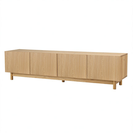 Artiss TV Unit Entertainment Unit Storage Cabinet 180cm Pine.