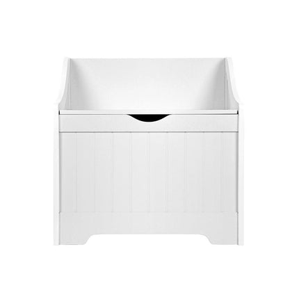Keezi Kids Toy Box Chest Children Storage Clothes Toys Organiser Square.