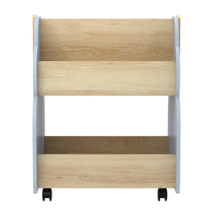Keezi Kids Toy Box Bookshelf Storage Bookcase Organiser Display Shelf.