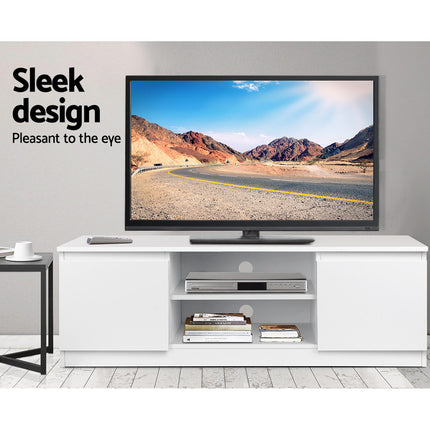 Artiss TV Cabinet Entertainment Unit 120cm White Anita.