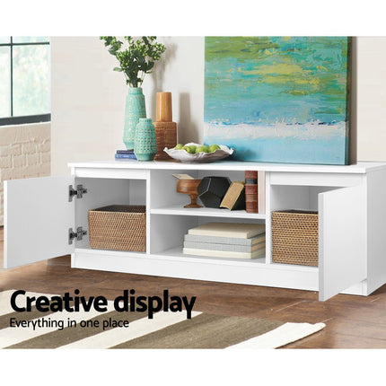 Artiss TV Cabinet Entertainment Unit 120cm White Anita.
