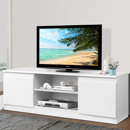 Artiss TV Cabinet Entertainment Unit 120cm White Anita.