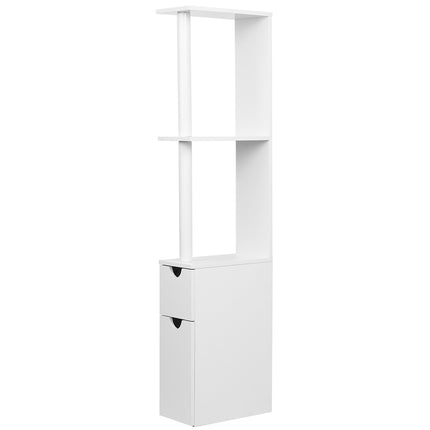 Artiss Bathroom Cabinet Storage 118cm Shelf White.